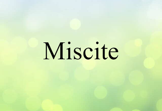 miscite