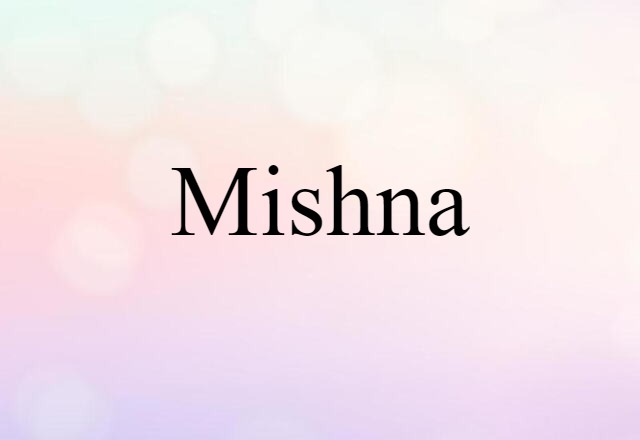 Mishna