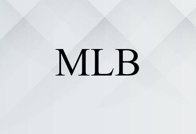 MLB