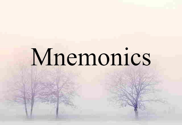 mnemonics