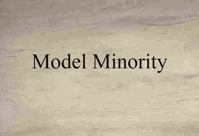 model minority