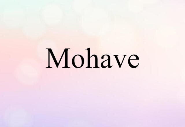 Mohave