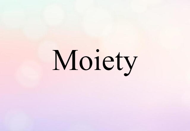 moiety