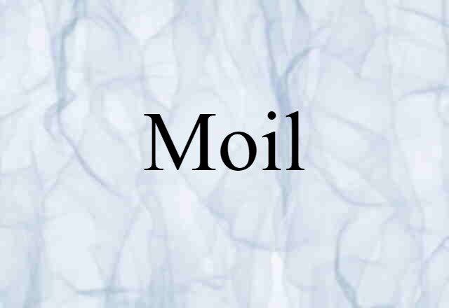 moil