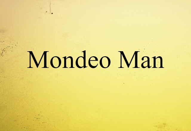 Mondeo Man