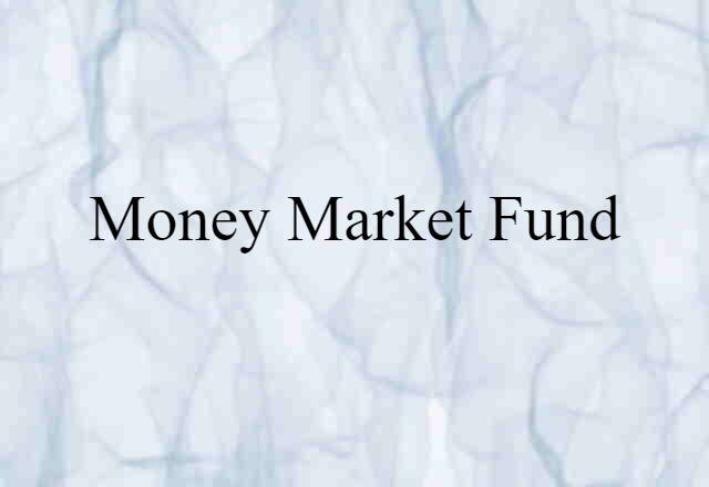 money-market fund