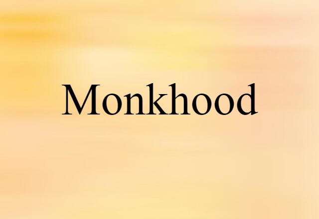 monkhood