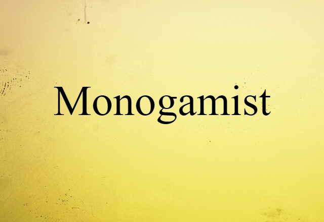 monogamist