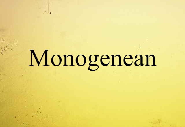 monogenean