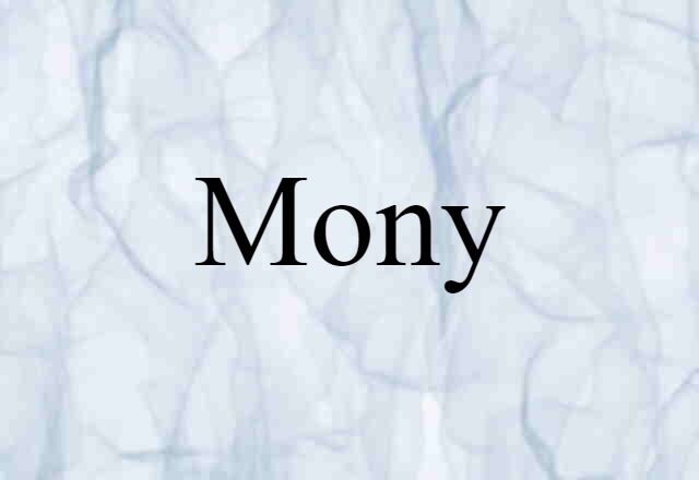 mony