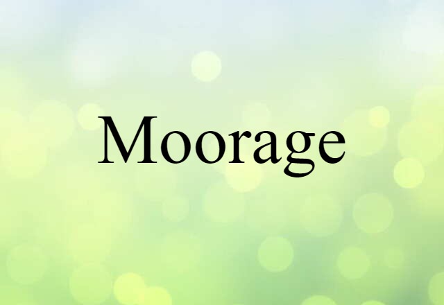 moorage