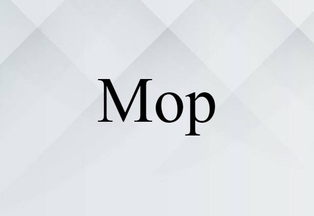 mop