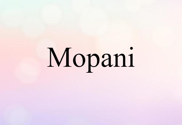 mopani