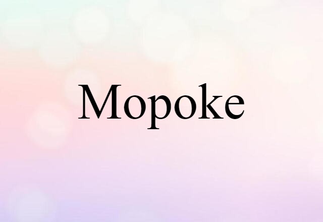 mopoke