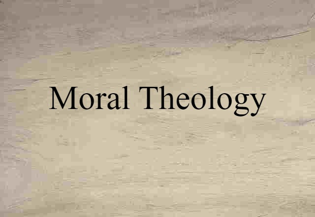 moral theology