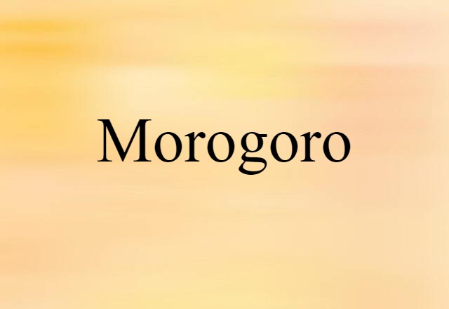 Morogoro