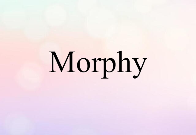 Morphy