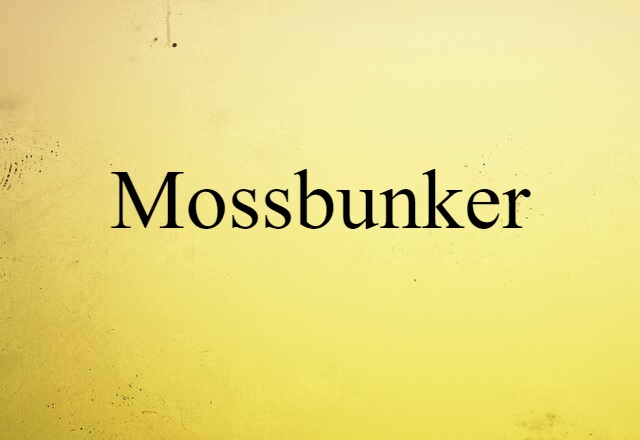 mossbunker