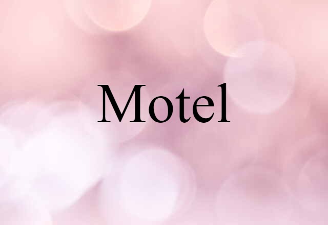 motel