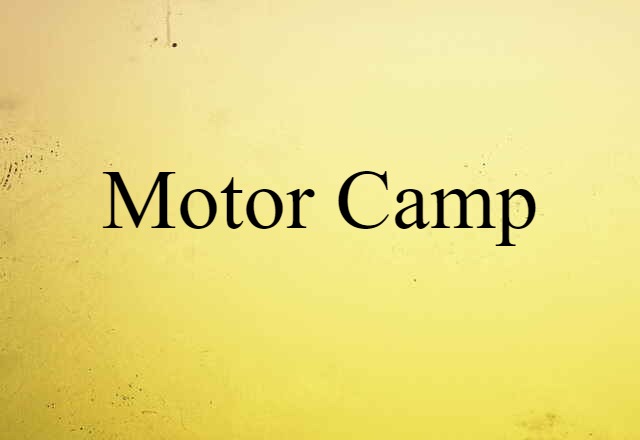 motor camp