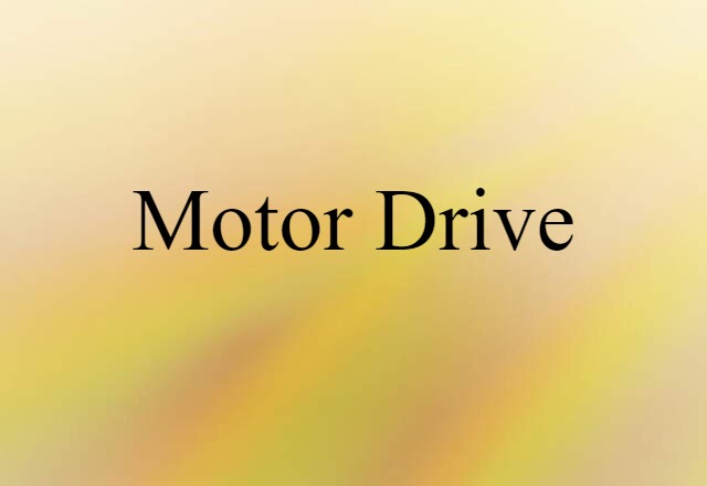 motor drive