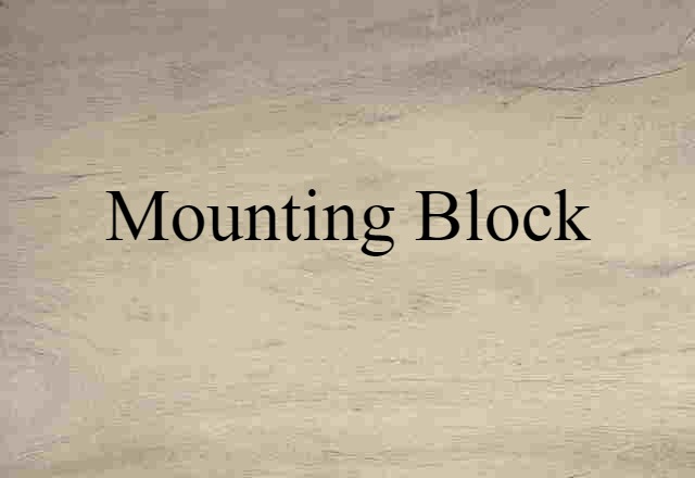 mounting-block