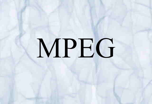 MPEG