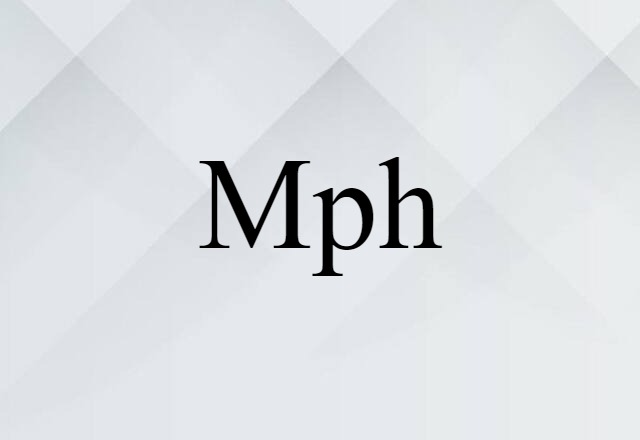 mph