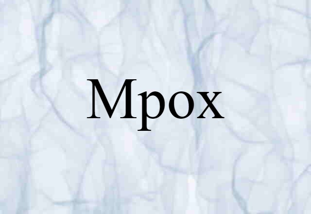 mpox