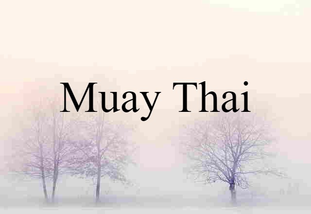 Muay Thai