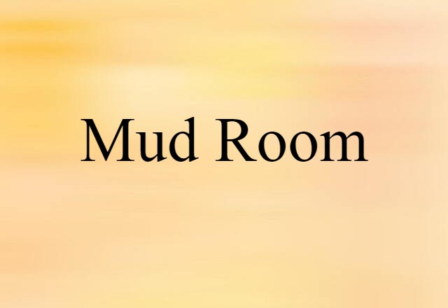 mud room