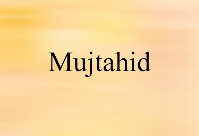 mujtahid