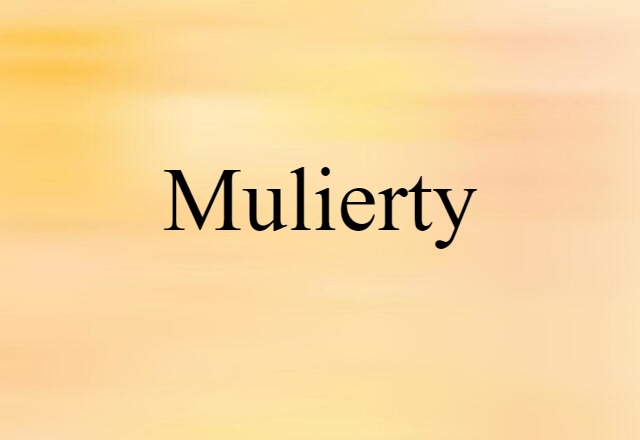 mulierty