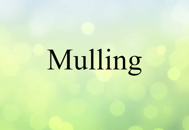 mulling