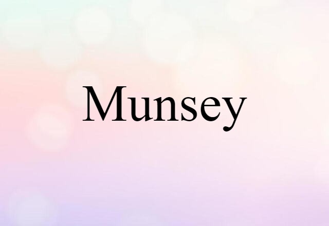 Munsey