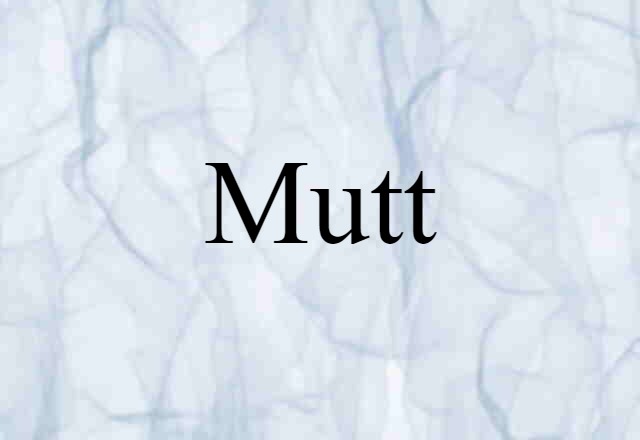 mutt