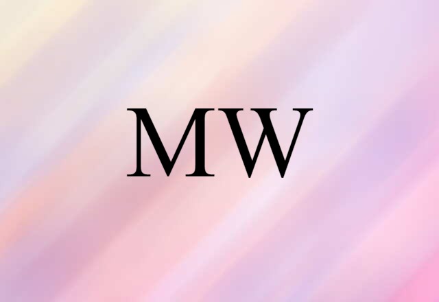 MW