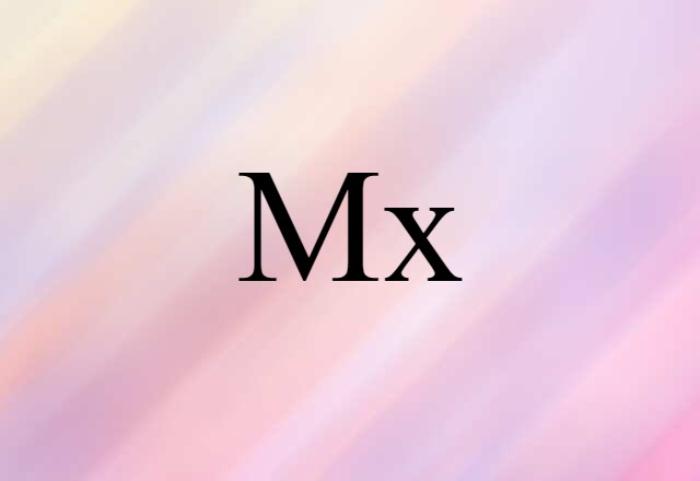 Mx