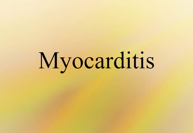 myocarditis