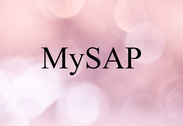 mySAP