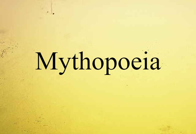 mythopoeia