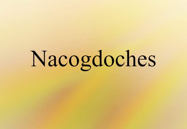 Nacogdoches