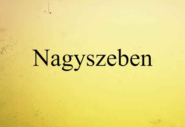 Nagyszeben