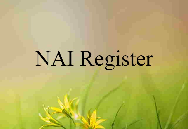 NAI register