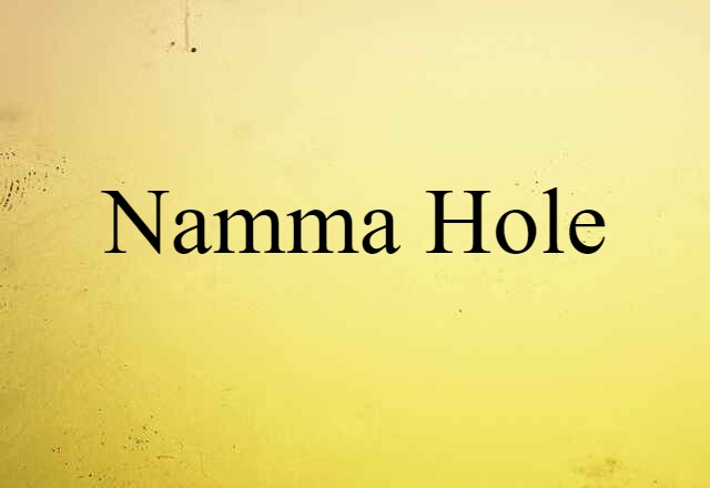 namma hole