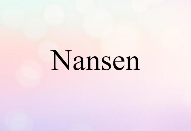 Nansen