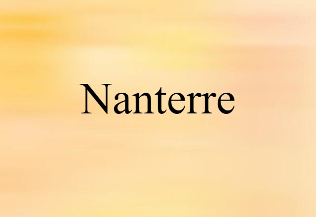 Nanterre