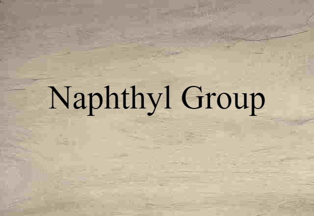 naphthyl group