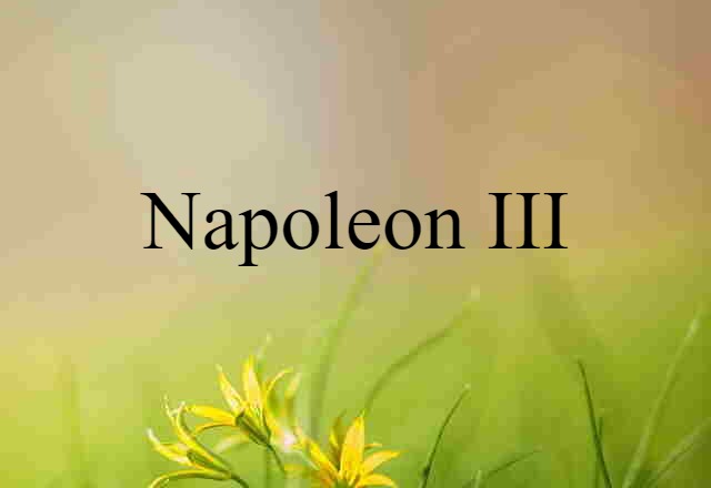 Napoleon III