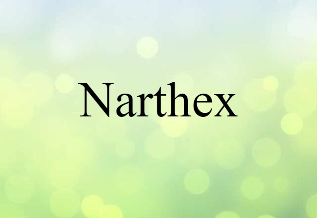 narthex